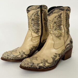 Jo Ghost Lost Desert Western Ankle Boot